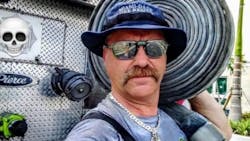 Miami-Dade firefighter Corey Logan. Miami-Dade firefighter Corey Logan.