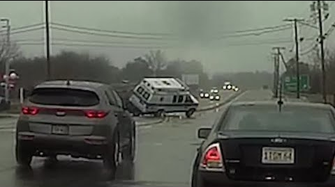 Video: MA Paramedics Injured in Rollover Ambulance Crash | Firehouse