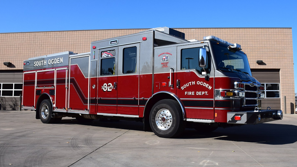 Delivery South Ogden, UT, Transport Pumper Firehouse