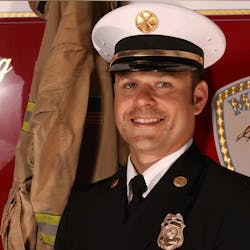 Merced, CA, Fire Chief Billy Alcorn. Merced, CA, Fire Chief Billy Alcorn.