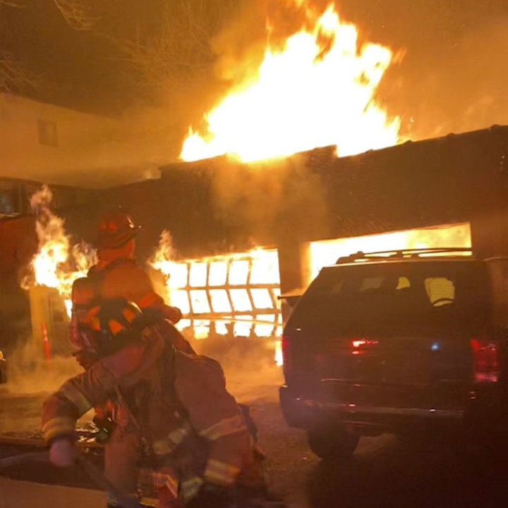 Ct Firefighter Injured Battling Garage Blaze Firehouse