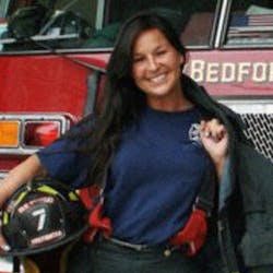 Firefighter and author Jolene Menard Firefighter and author Jolene Menard