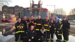 Fires are rather common in Chicago Fire Department Engine 95’s area. Firefighter/Paramedic Jason Paszkowski (far right) finds that numerous things that he applies in his professional kayak bass fishing career translate into his firefighting, including organization, preparation and physical ability.