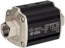 The VIP EVO coaxial valve. The VIP EVO coaxial valve.