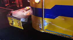 While at a crash scene on Dec. 11, 2020, along Route 22 East in Bethlehem, PA, a vehicle struck a Nancy Run Fire Company apparatus. Luckily no one was hurt and the damage was not extensive.