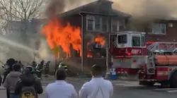 The 101-year-old mother of a New York state lawmaker was among four people rescued from a fire at a home-based Brooklyn synagogue Wednesday by FDNY and Hatzolah Ambulance Services.