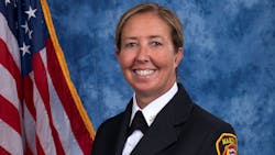 Marietta, GA, Deputy Fire Chief Christi Malec. Marietta, GA, Deputy Fire Chief Christi Malec.