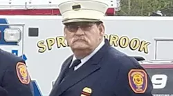Spring Brook, NY, Fire District No. 1 Fire Police Capt. Donald E. Trzepacz Sr., 67.