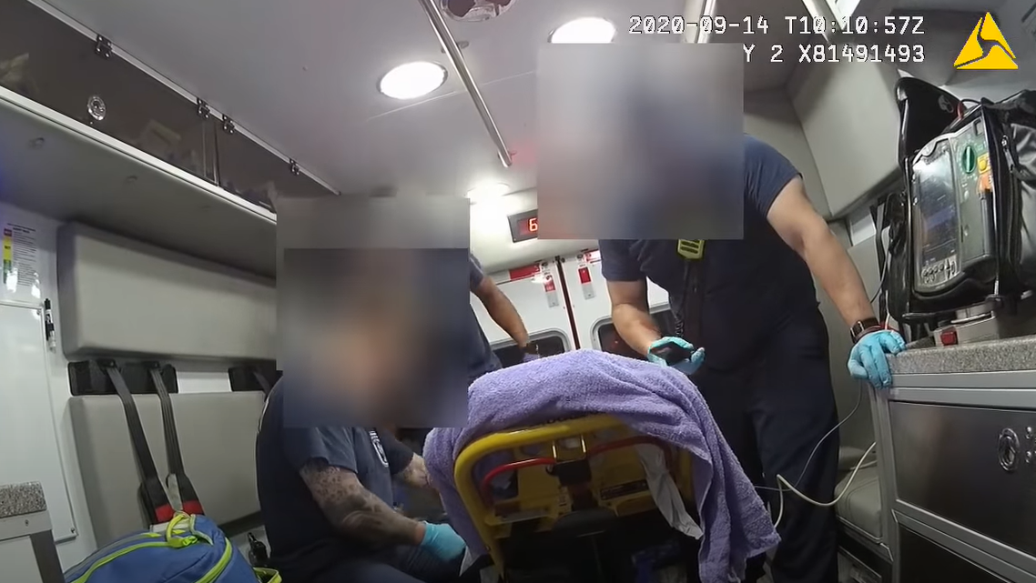 A Fairfax County, VA, firefighter is accused of assaulting a patient being transported to the hospital Sept. 14.