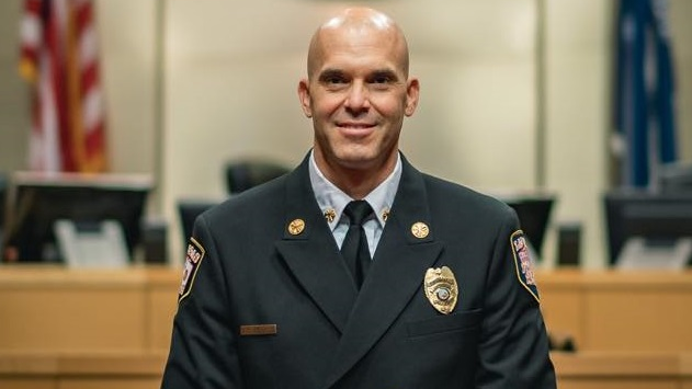 Las Vegas Fire Chief Jeff Buchanan.