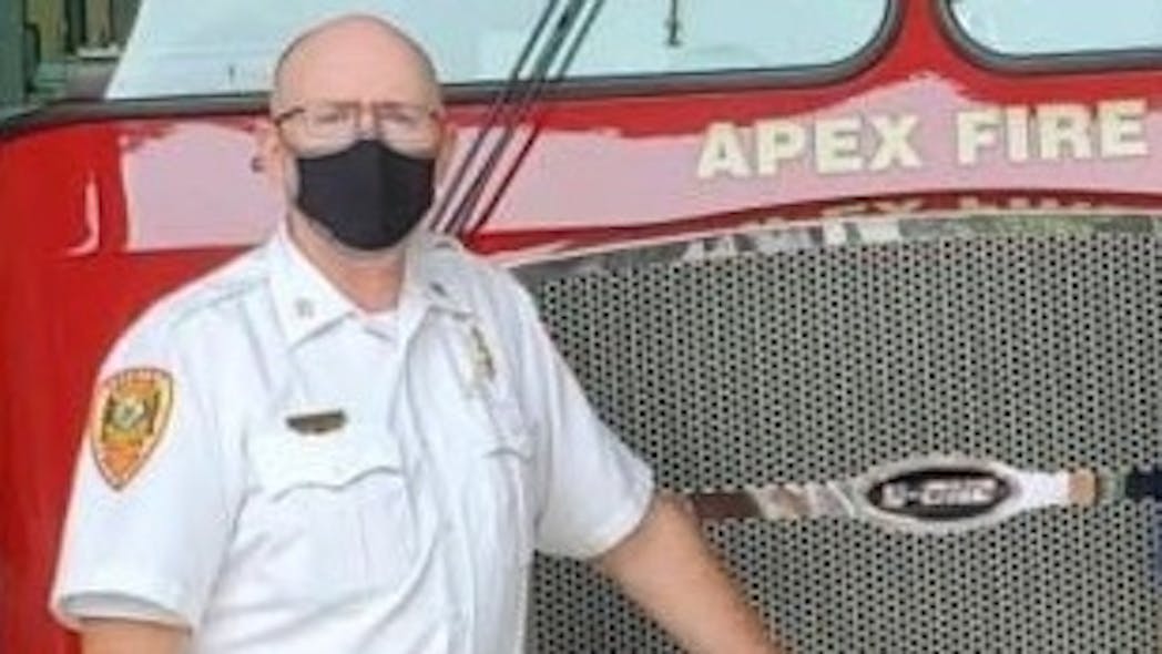 NC Fire Chief who Battled COVID Urges Vaccination Firehouse