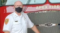 Apex, NC, Fire Chief Keith McGee. Apex, NC, Fire Chief Keith McGee.