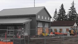 Construction work continues on Tacoma, WA, Fire Department's new fire station, which is set to be finished in early 2021. Construction work continues on Tacoma, WA, Fire Department's new fire station, which is set to be finished in early 2021.