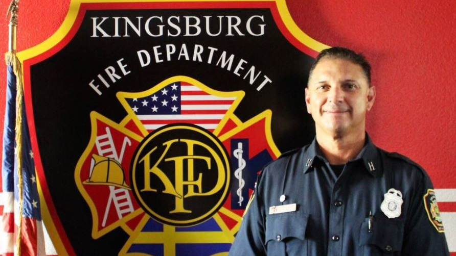 Kingsburg Fire Capt. Kevin Clark.