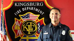 Kingsburg Fire Capt. Kevin Clark.