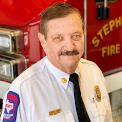 Stephenville, TX, Fire Chief Jimmy Chew. Stephenville, TX, Fire Chief Jimmy Chew.