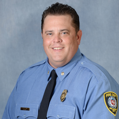 Oklahoma City Fire Department Major Andy Davis.