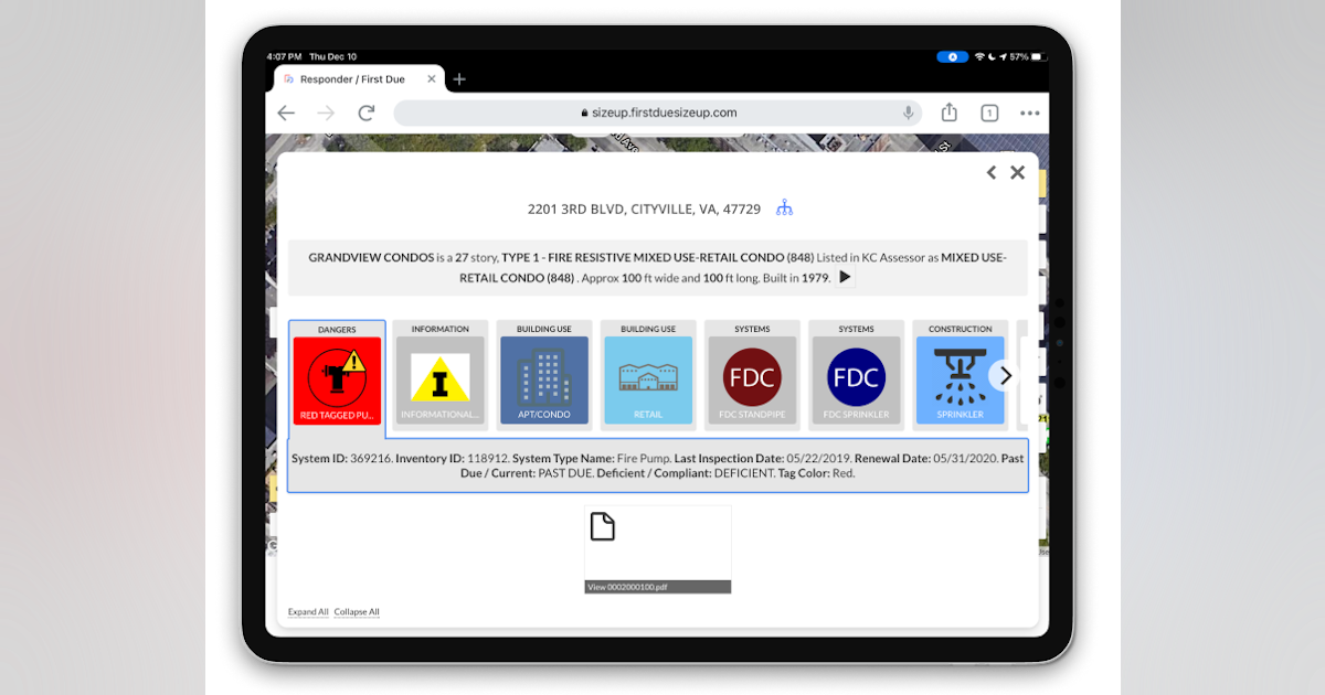 First Due, The Compliance Engine Partner for Fire Prevention, PreIncident Planning Firehouse