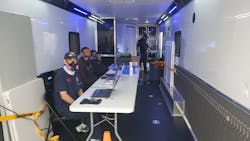 Early in the crisis, the SAFD opted to obtain P-100 air-purifying respirators for providers rather than N-95 respirators. Cleaning and filter replacement of the former are easy to accomplish, and the department believes that their seal is much more secure than that of N-95 respirators. Another benefit: The department didn’t have to compete for a supply of the N-95s. Early in the crisis, the SAFD opted to obtain P-100 air-purifying respirators for providers rather than N-95 respirators. Cleaning and filter replacement of the former are easy to accomplish, and the department believes that their seal is much more secure than that of N-95 respirators. Another benefit: The department didn’t have to compete for a supply of the N-95s.