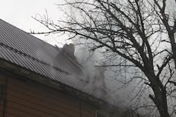 Traditional metal roofs are easy to spot. That might be their only saving grace in the instance of a fire. When it comes to vertical ventilation, the process is extremely laborious, heat builds up more than it does under normal roofs, and footing can be treacherous. Traditional metal roofs are easy to spot. That might be their only saving grace in the instance of a fire. When it comes to vertical ventilation, the process is extremely laborious, heat builds up more than it does under normal roofs, and footing can be treacherous.