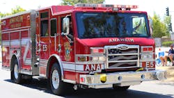 Anaheim Fire Dept Apparatus (ca)