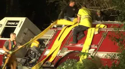 A Bonita Springs Fire Control & Rescue District apparatus rolled over as firefighters were responding to a fire Wednesday.
