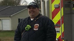 Naval District of Washington Fire and Emergency Services firefighter-EMT Bryan &apos;Hammy&apos; P. Hamilton, 42.