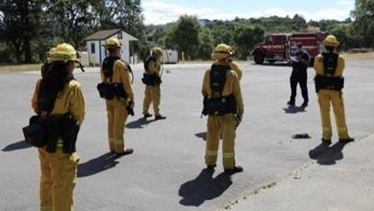 A 2020 training program for 81 rehired seasonal firefighters in CAL FIRE's Sonoma-Lake-Napa unit includes precautions against spreading COVID-19.