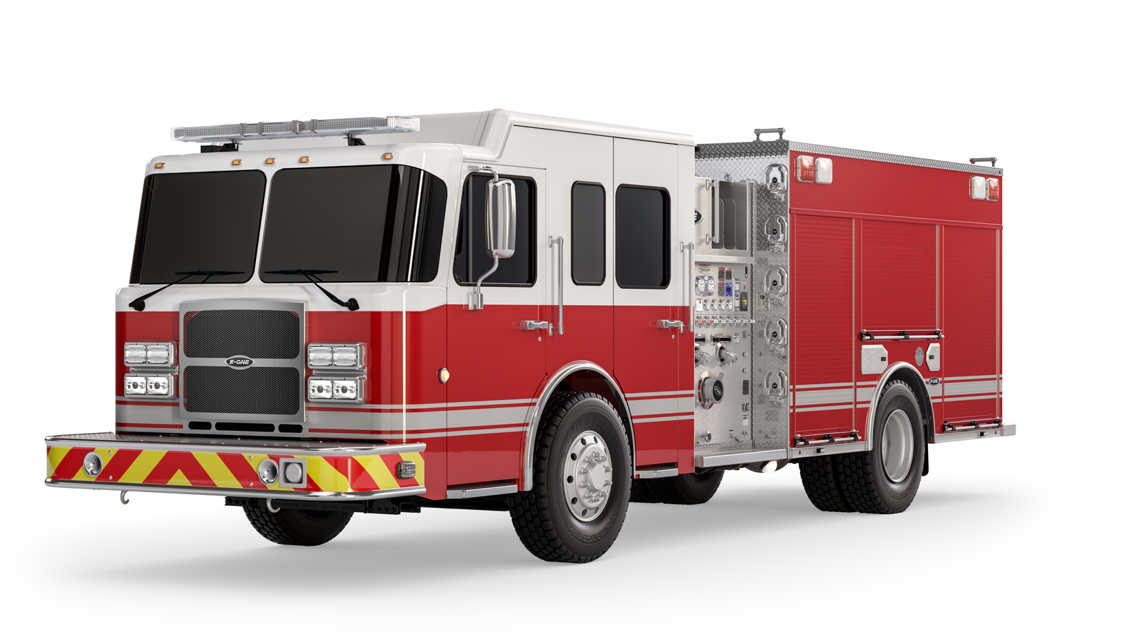 The new line of E-ONE custom pumpers will feature two primary body construction styles with several models available for each