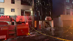 Seven FDNY firefighters were injured battling a seven-alarm fire that broke out at a nail salon in Queens on Friday.