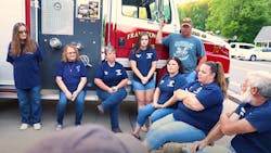 The documentary 'Frametown' looks at a West Virginia volunteer fire department that is made up of 60 percent female firefighters. The documentary 'Frametown' looks at a West Virginia volunteer fire department that is made up of 60 percent female firefighters.