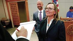 Santa Fe County, NM, Fire Chief Jackie Lindsey. Santa Fe County, NM, Fire Chief Jackie Lindsey.