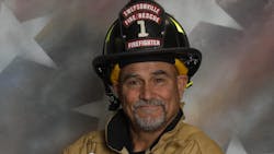 Swepsonville, NC, firefighter Larry Lasley. Swepsonville, NC, firefighter Larry Lasley.
