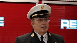 Kansas City, KS, Fire Chief Michael Callahan.