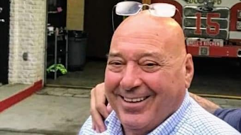 Allentown Road, MD, Volunteer Fire Chief Nicholas 'Nick' Finamore.