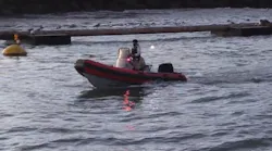 Firefighters on jet skis and nearby surfers rescued 12 children in a sailing class in Santa Cruz County, CA, who were thrown into the water when a wave capsized their boats Sunday.