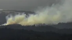 At least 20 wildfires have erupted in Santa Cruz and San Mateo counties since Monday, something that's unusual for January in California. At least 20 wildfires have erupted in Santa Cruz and San Mateo counties since Monday, something that's unusual for January in California.