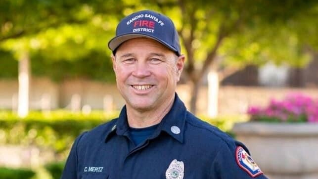 Rancho Santa Fe Fire Capt. W. Chris Mertz, 54.