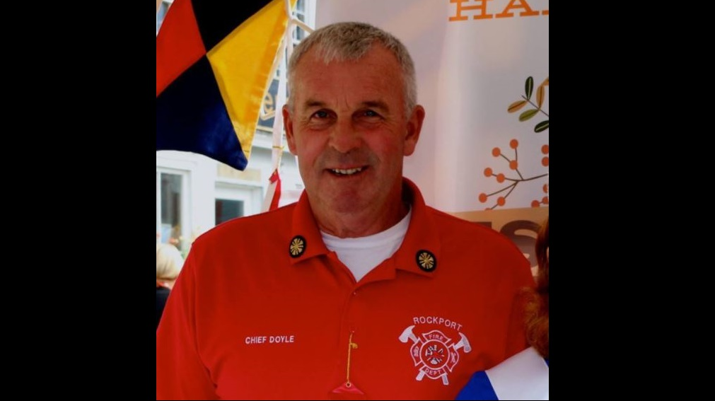 Rockport Fire Chief Jim Doyle in a 2017 photo.