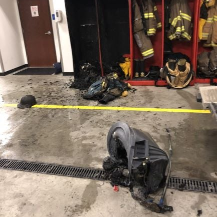 Sprinklers helped save a Chelan County, WA, Fire District No. 8 station in Entiat after a fire broke out Jan. 21.