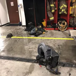 Sprinklers helped save a Chelan County, WA, Fire District No. 8 station in Entiat after a fire broke out Jan. 21.