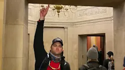 Sanford, FL, firefighter Andrew Williams was arrested Tuesday for participating in a riot at the U.S. Capitol last week.