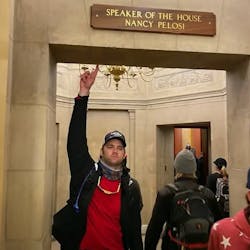 Sanford, FL, firefighter Andrew Williams was arrested Tuesday for participating in a riot at the U.S. Capitol last week. Sanford, FL, firefighter Andrew Williams was arrested Tuesday for participating in a riot at the U.S. Capitol last week.