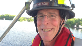 Stillwater, MN, firefighter Tim 'T.J.' Bell.