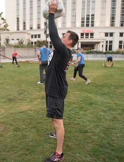 Workouts need to include strength, power and cardiovascular exercises that work all major muscle groups. Workouts need to include strength, power and cardiovascular exercises that work all major muscle groups.