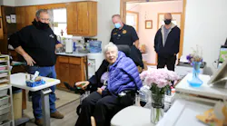 Following a medical to her home in November, a group of Columbus, OH, firefighters got together to make renovations to the home of a woman depending on a motorized wheelchair who had helped the department develop its Critical Incident Stress Management (CISM) program.
