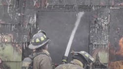 Decatur, IL, firefighters take precautions while handling calls during brutal winter weather conditions. Decatur, IL, firefighters take precautions while handling calls during brutal winter weather conditions.