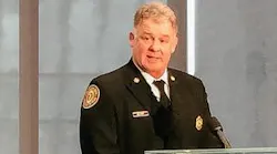 Columbus, OH, Division of Fire Chief Jeffrey Happ.