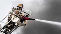 Firefighters from multiple departments battled a large fire that erupted at a Richland Hills, TX, recycling facility Thursday. Firefighters from multiple departments battled a large fire that erupted at a Richland Hills, TX, recycling facility Thursday.