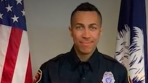 Reidville, SC, firefighter Tyler Warfield.